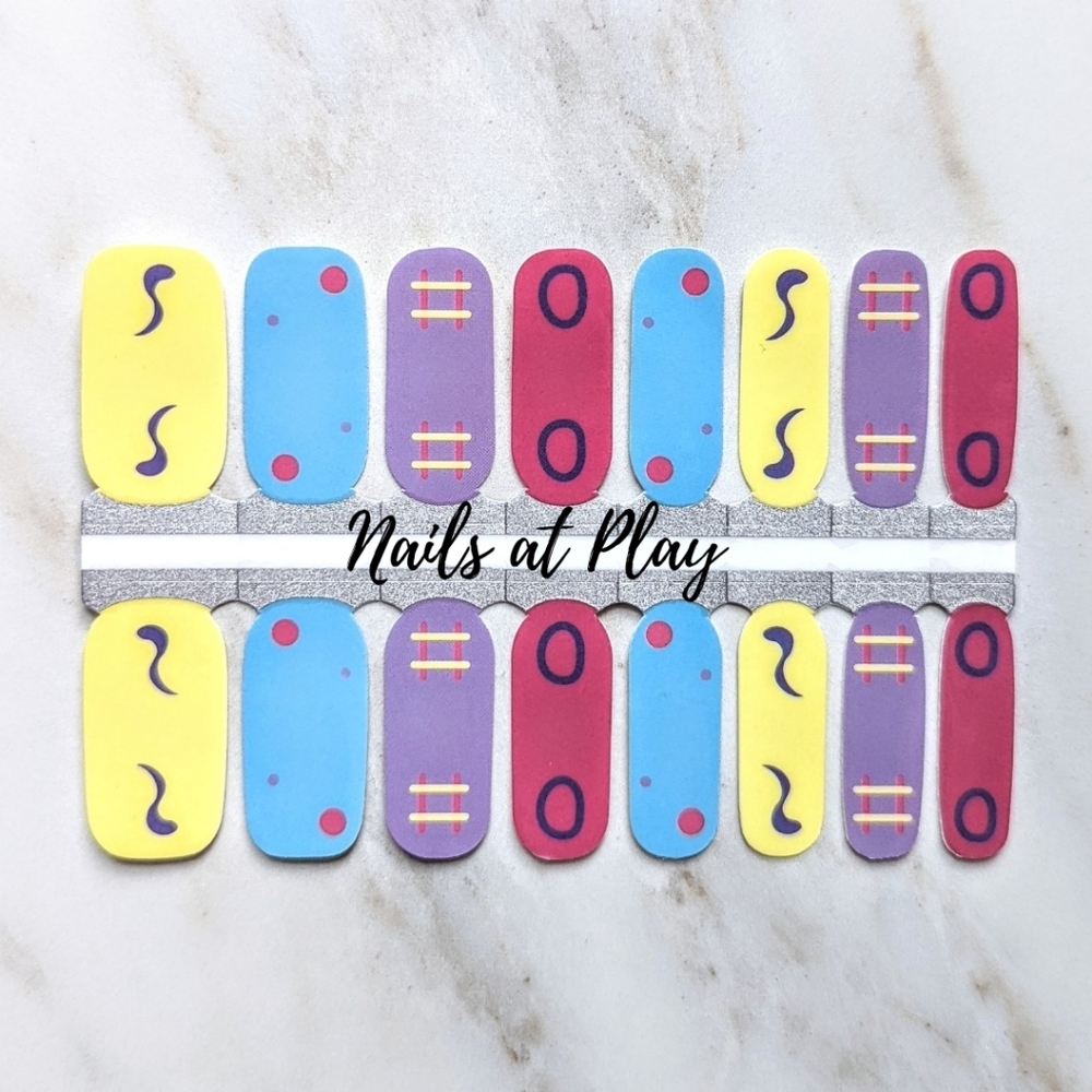 5 for $15 Nail Wraps- 80s Fab